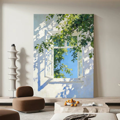 Botanisches Motiv Leinwandkunstwerk