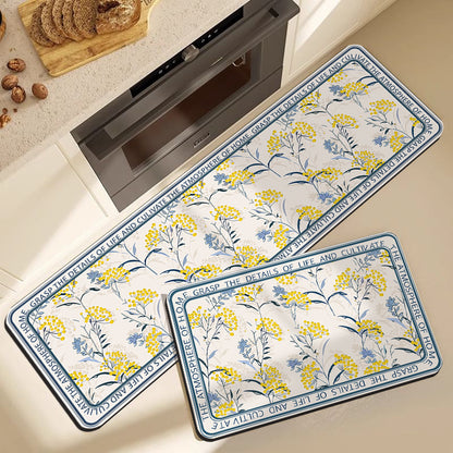 Floral Design Küchenkomfortmatte Brehn