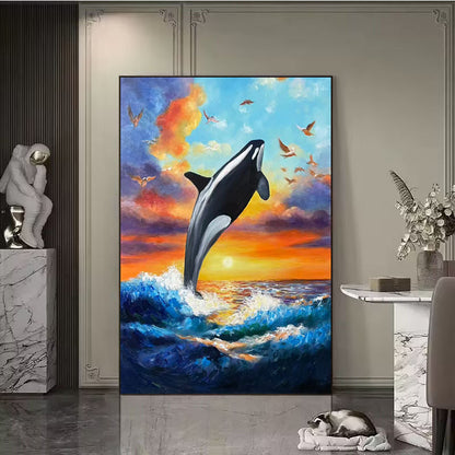 Marine Life Leinwanddruck