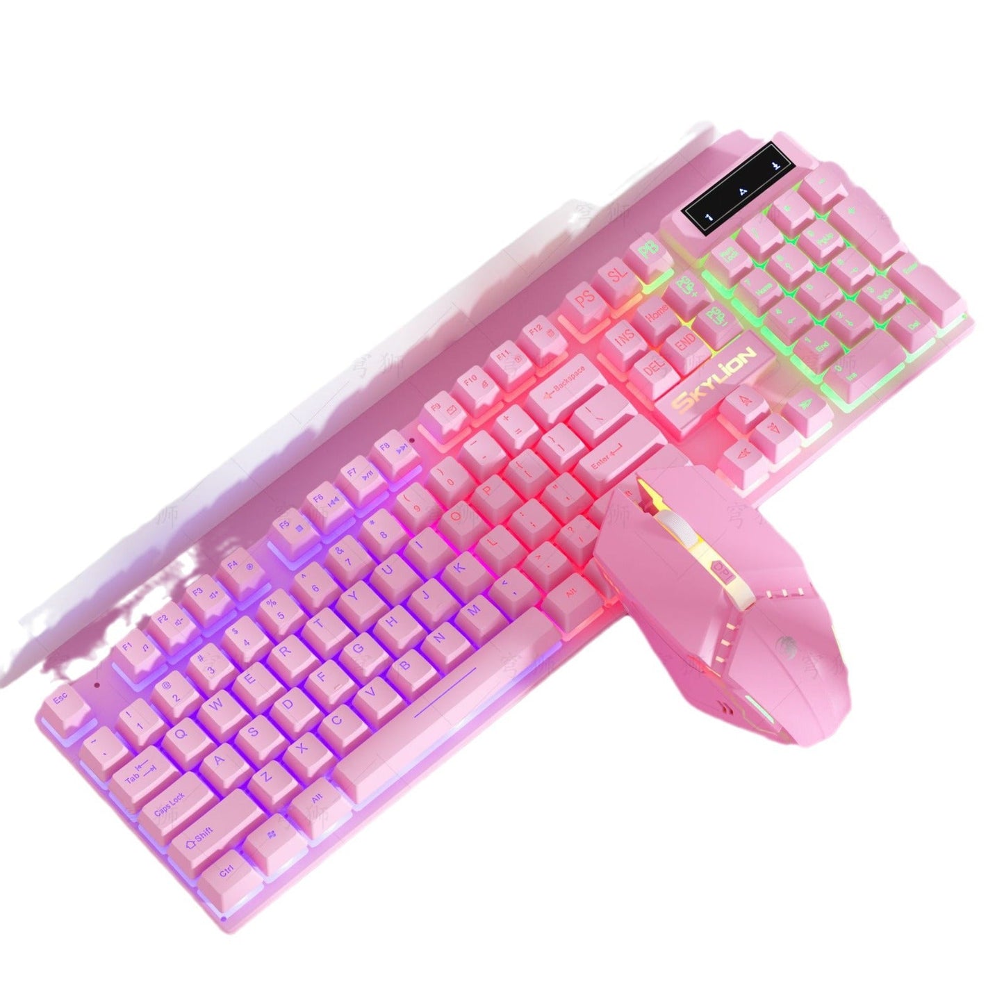 RGB Gaming-Tastatur, Headset und Maus-Set Brehn