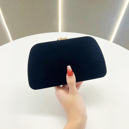 Elegante abendhandtas mit Blattakzenten