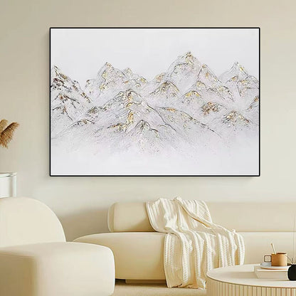Elegante Berglandschaft Leinwandkunst