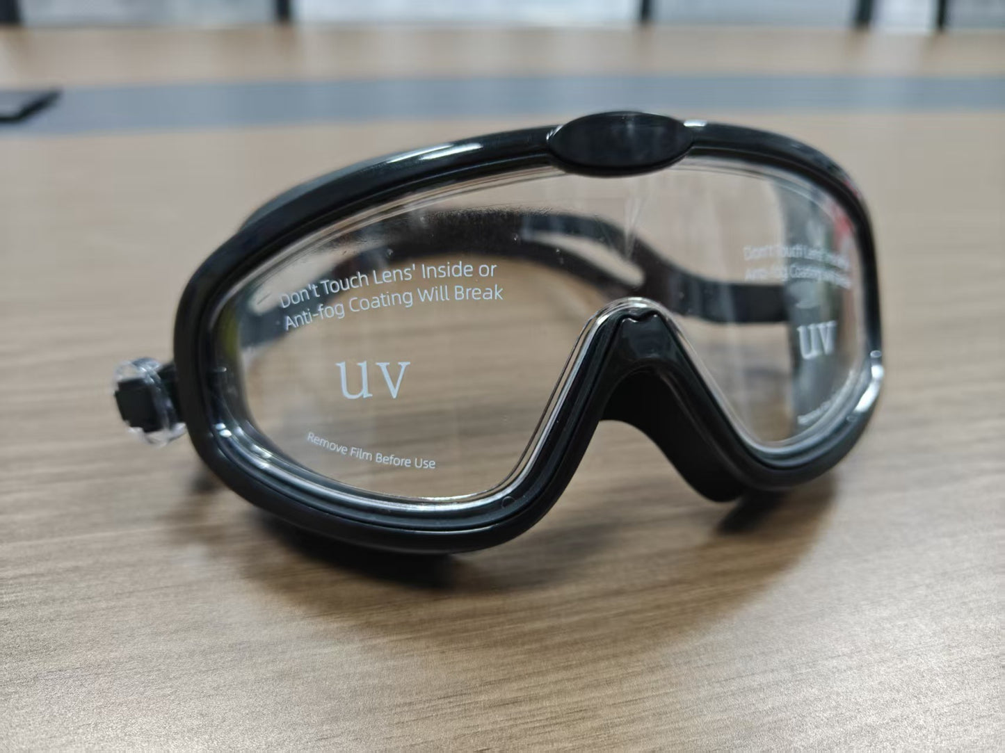 Schwimmmaske mit Breitem Sichtfeld und Uv-Schutz Brehn