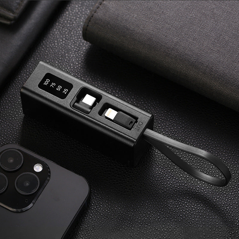 Multifunktionale Ladegerät mit Integriertem Usb-Kabel und Led-Anzeige Brehn
