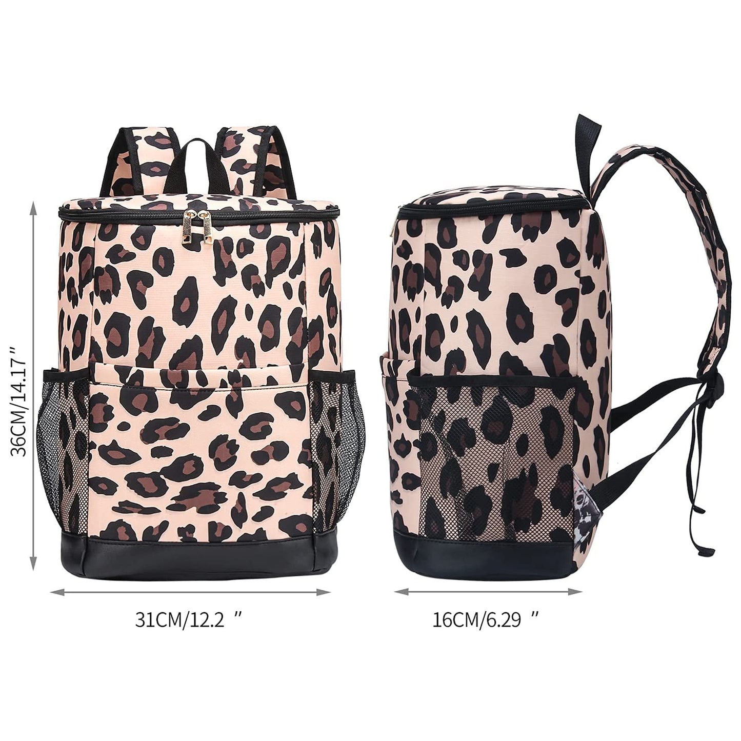 Damen Kühltasche mit Sonnenblumenmuster Brehn