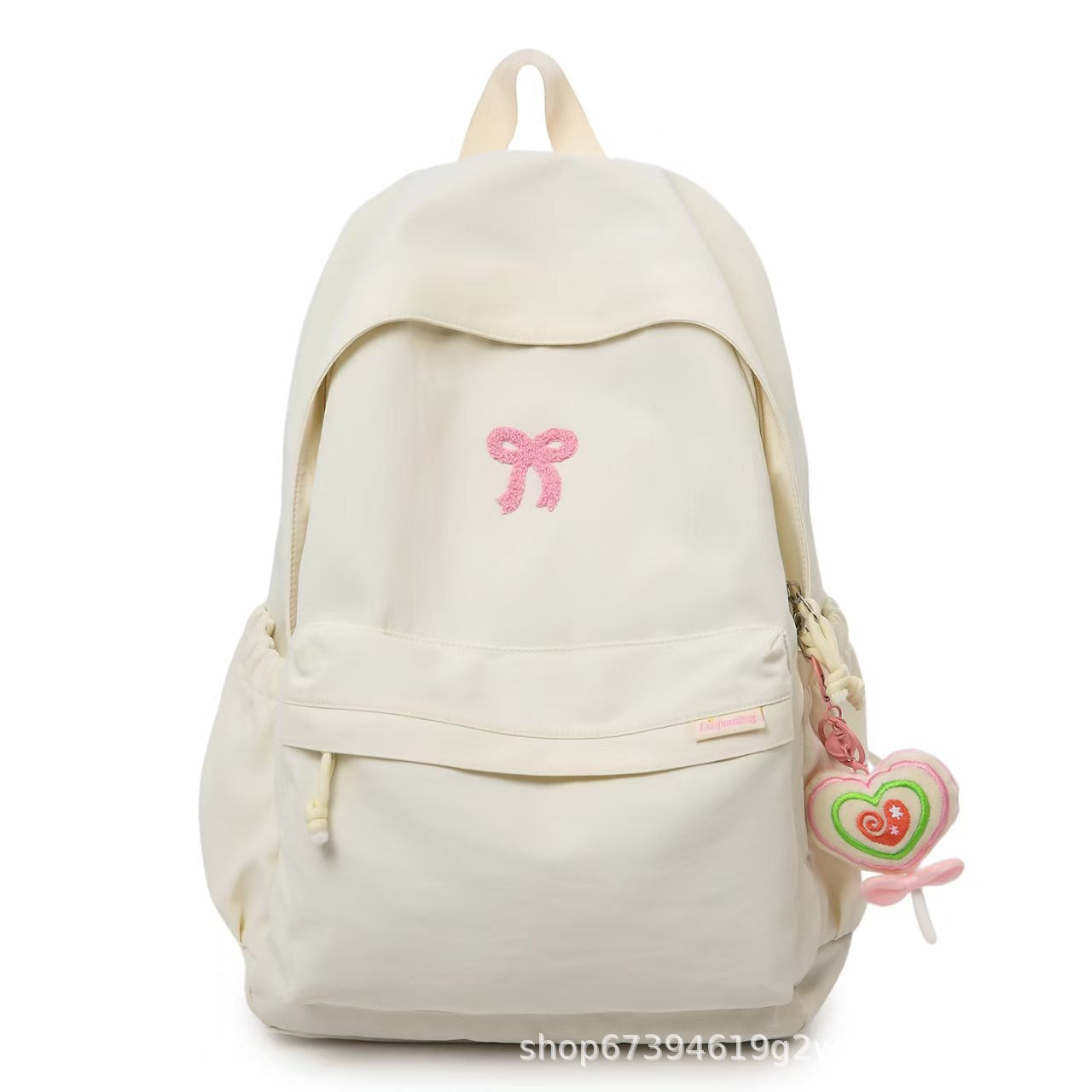 Lässiger bestickter Rucksack Brehn