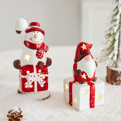 Launischer Weihnachtsmann Gnom Figurine