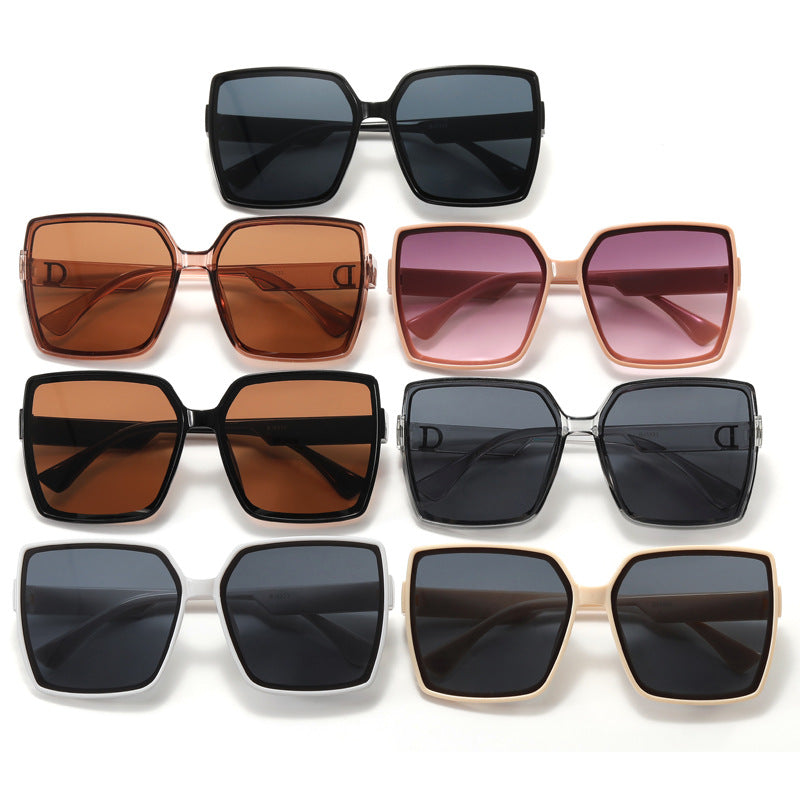 Damen Oversized-Sonnenbrille mit stylishem Rahmen Brehn