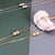 Elegante Perlenkette mit Verstellbarem Design Brehn