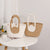 Dekorative Naturfaser Tasche Brehn