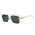 Damen extravagante quadratische Brille Brehn