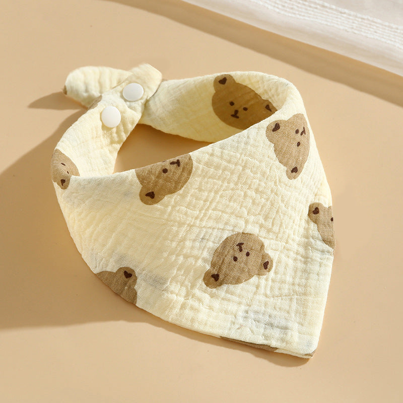Weiches Baumwoll-Baby-Bandana-Lätzchen-Set Brehn