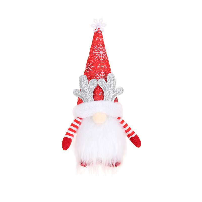 Dekorative Feiertagsgnome Figur Brehn