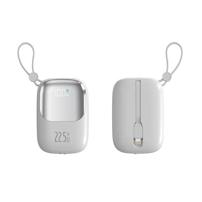 Tragbare Powerbank mit Integriertem Ladeanschluss und LED-Anzeige Brehn