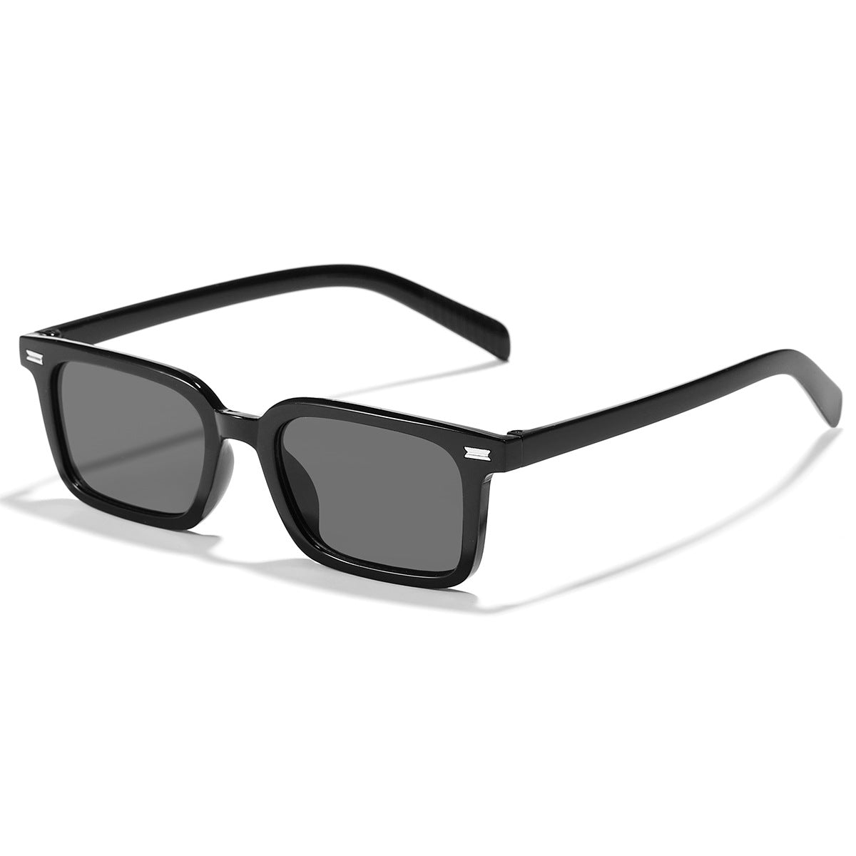 Damen elegante Sonnenbrille mit transparentem Rahmen Brehn