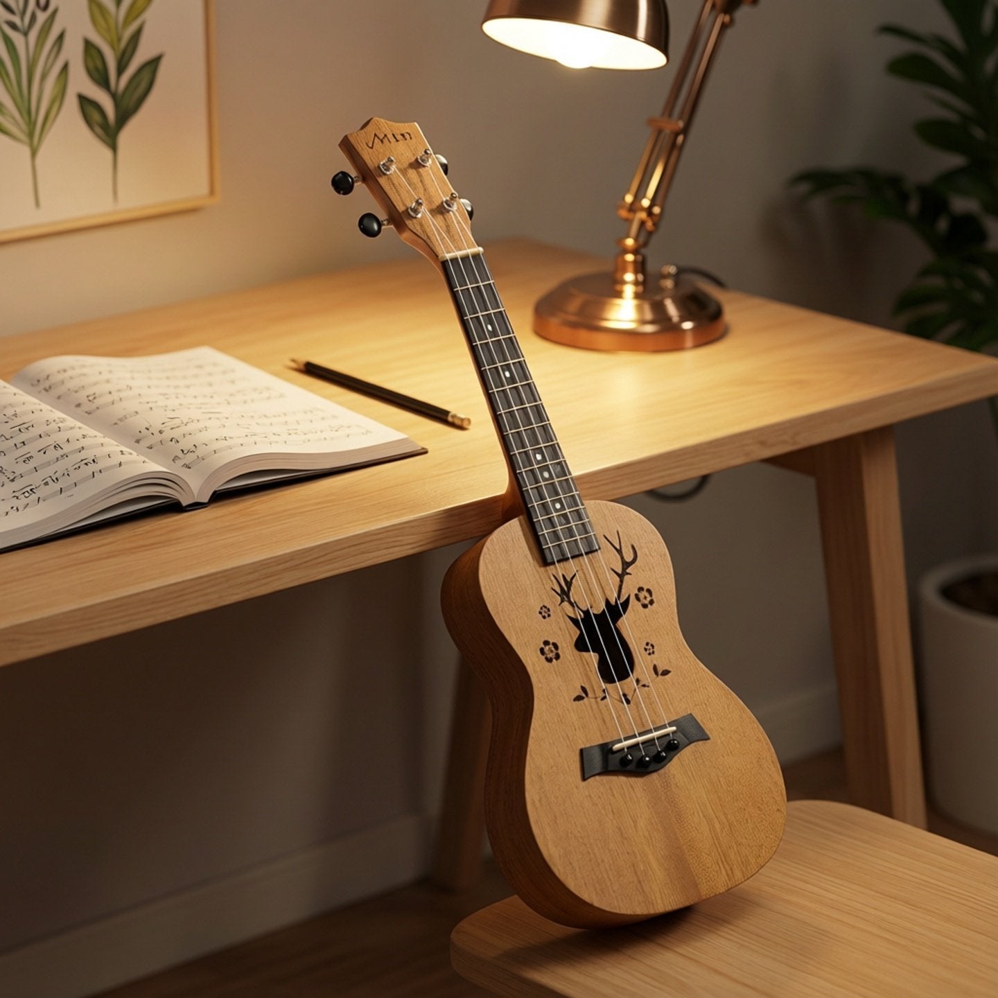 Konzert-Ukulele Brehn