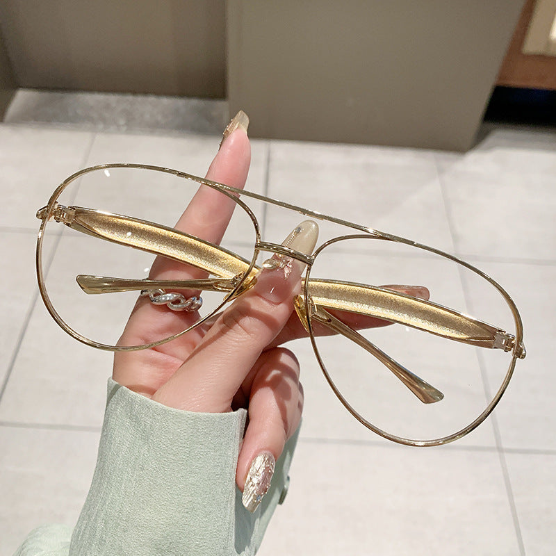 Damen exklusive Designer-Brille mit eleganten Details und hochwertigem Metallrahmen Brehn