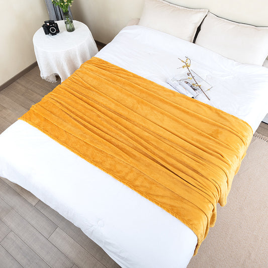 Damen Kuschelige Mikrofaser-Decke mit rautenförmigem Design Brehn