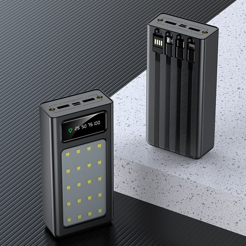 Multifunktionale Powerbank mit LED-Anzeige Brehn