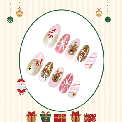 Weihnachtskunstnägel Brehn