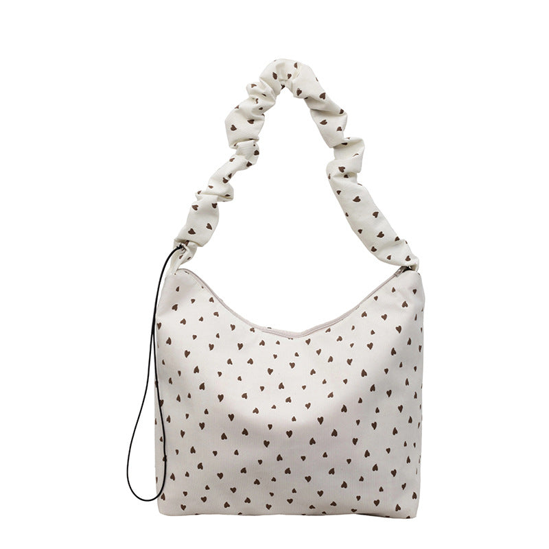 Herzprint Gemütliche Hobo Tasche