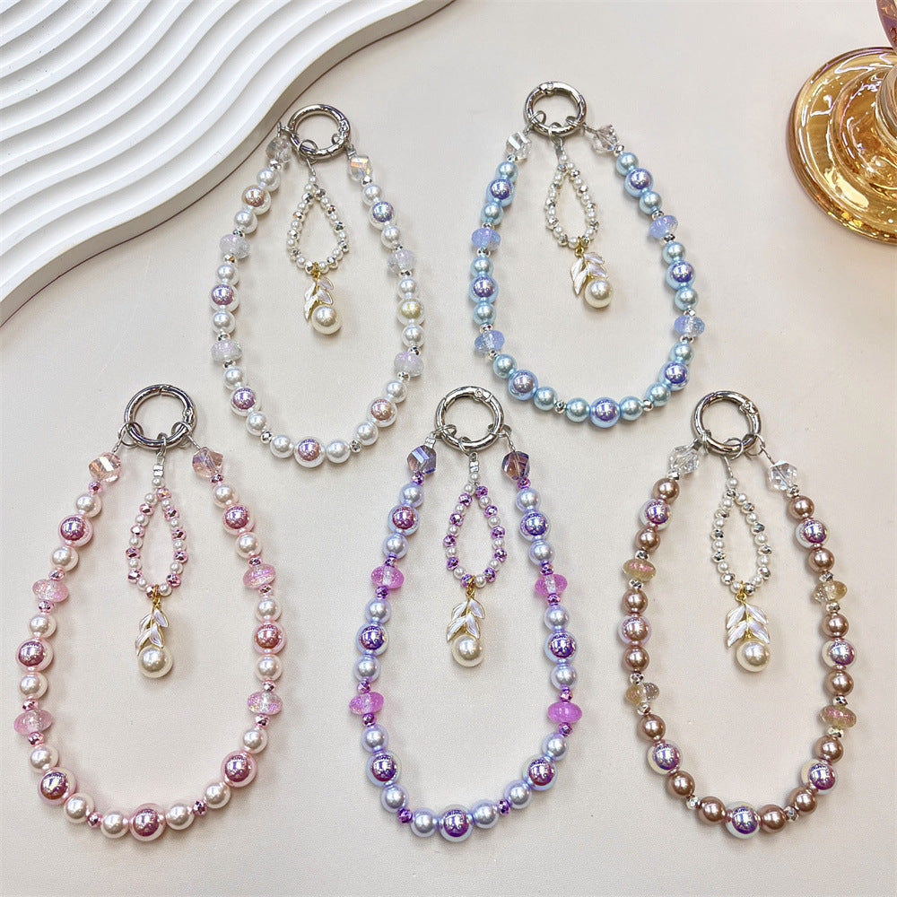 Elegante Perlenbesetzte Charm-Halskette Brehn