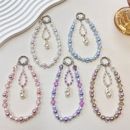 Elegante Perlenbesetzte Charm-Halskette Brehn