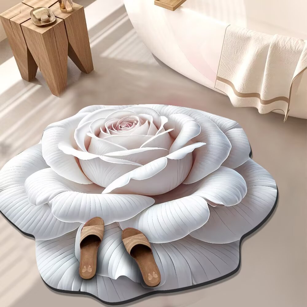 Fröhlicher floral dekorativer Teppich Brehn