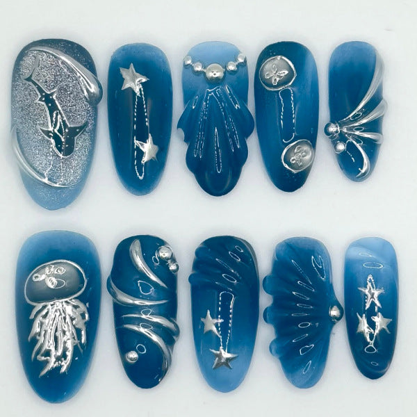 Thematic Artisan Press-On Nail Set Brehn