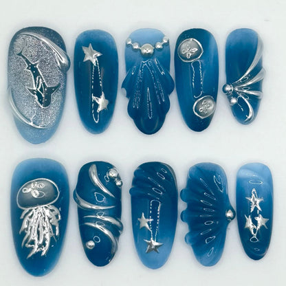 Thematic Artisan Press-On Nail Set Brehn