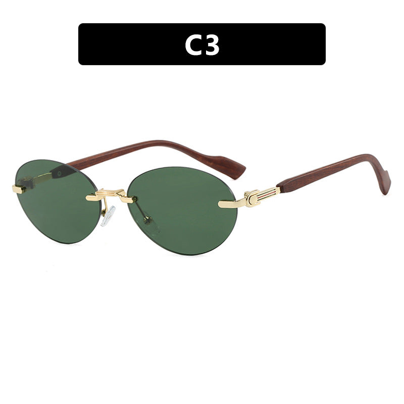 Damen modische Sonnenbrille im eleganten Retro-Stil mit hochqualitativen Gläsern und Holzdetails Brehn