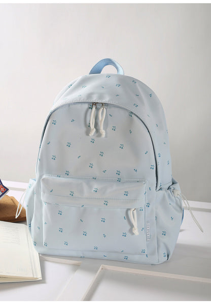 Blumengemusterter leichter Schulrucksack