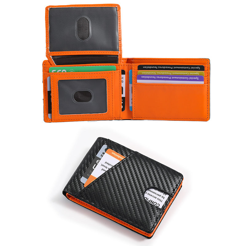 RFID-blockierende Leder-Brieftasche Brehn