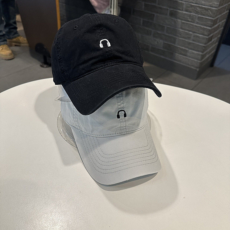 Unisex Baumwoll-Twill-Cap mit einzigartigem Musikemblem Brehn