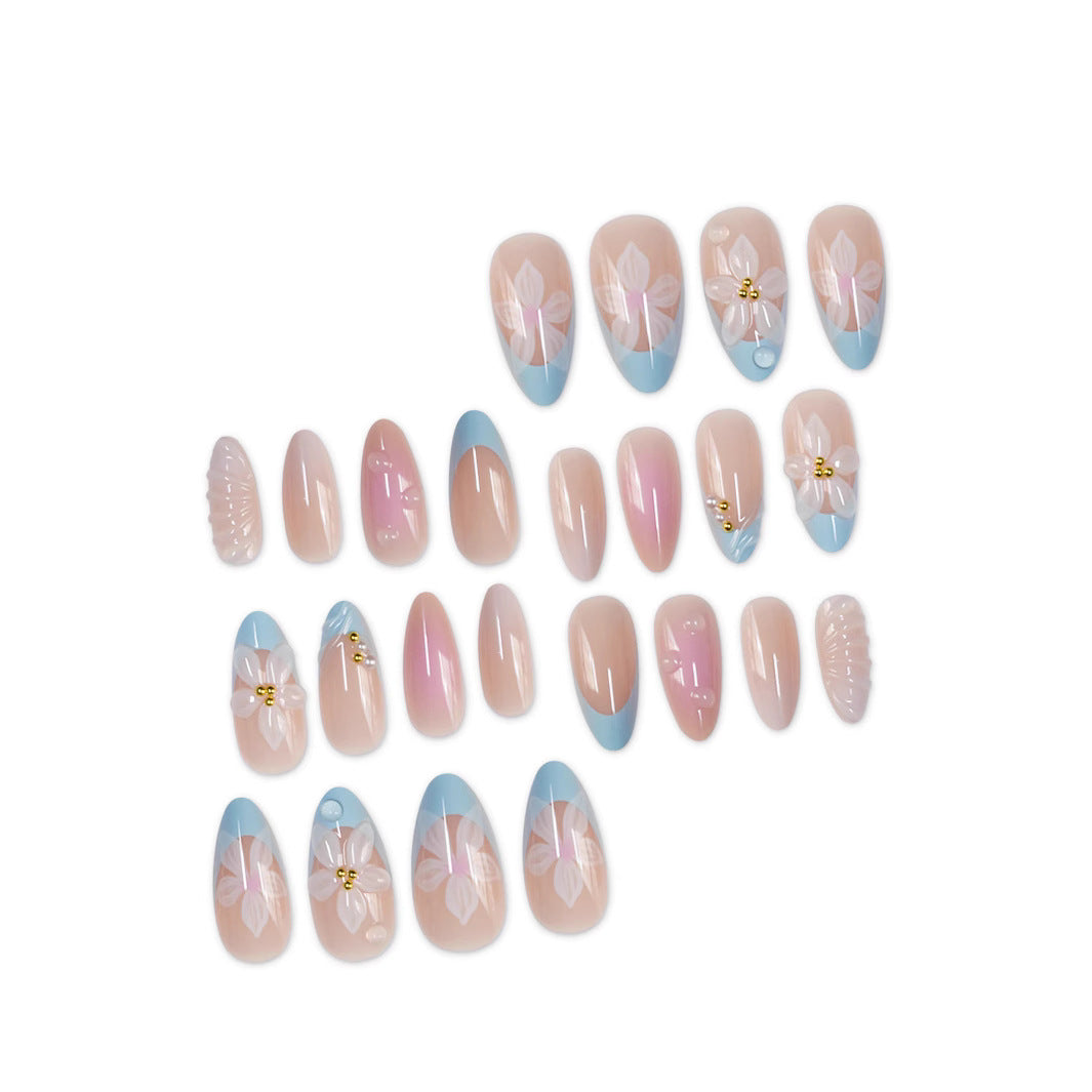 3D Blumen Nagelkunst Dekor Brehn