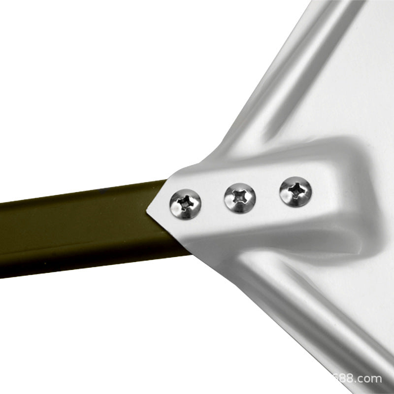 perforierte Aluminium-Pizzaschaufel mit langem ergonomischem verstärktem Griff Brehn