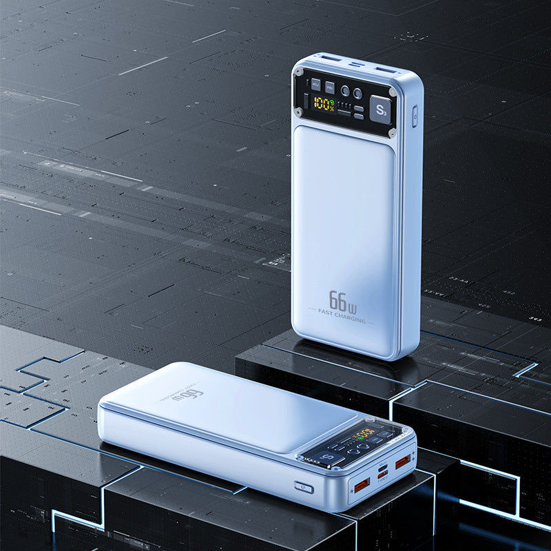 Hochleistungs-Powerbank mit Digitalem Display und Innovativer Schnellladetechnologie Brehn