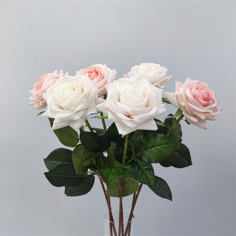 Künstlicher Blumen-Rosen-Stielstrauß