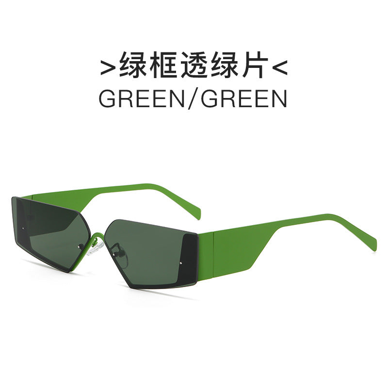Damen exklusive geometrische Sonnenbrille Brehn