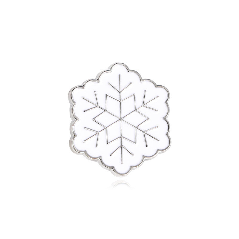 Dekorativer Emaille-Weihnachtsbaum-Anstecker Brehn