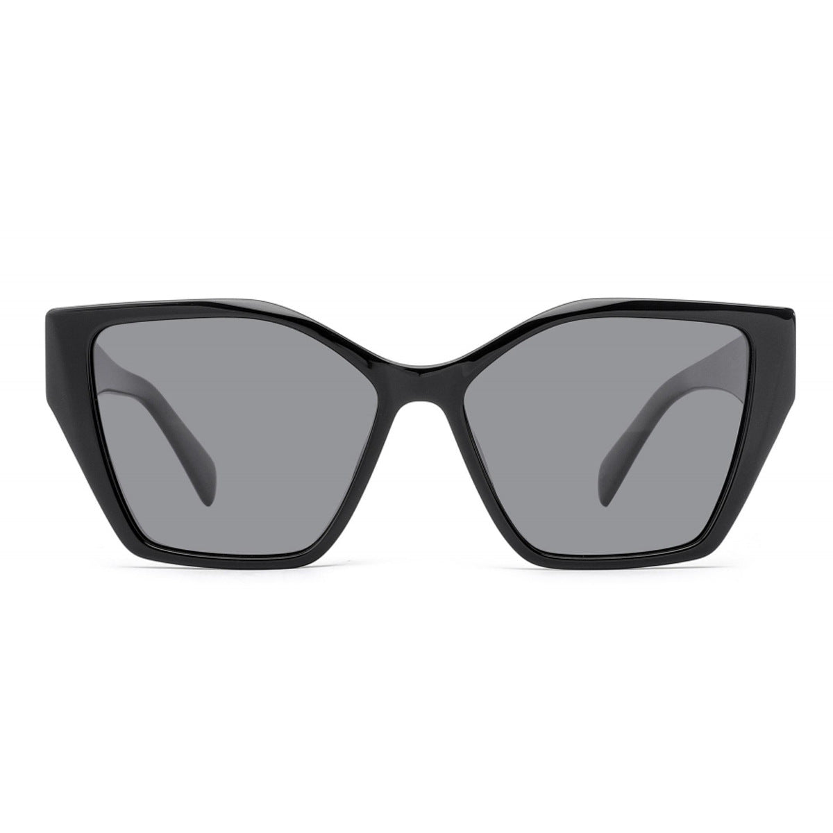Damen Sonnenbrille im modernen, asymmetrischen Design mit polarisierenden Gläsern Brehn