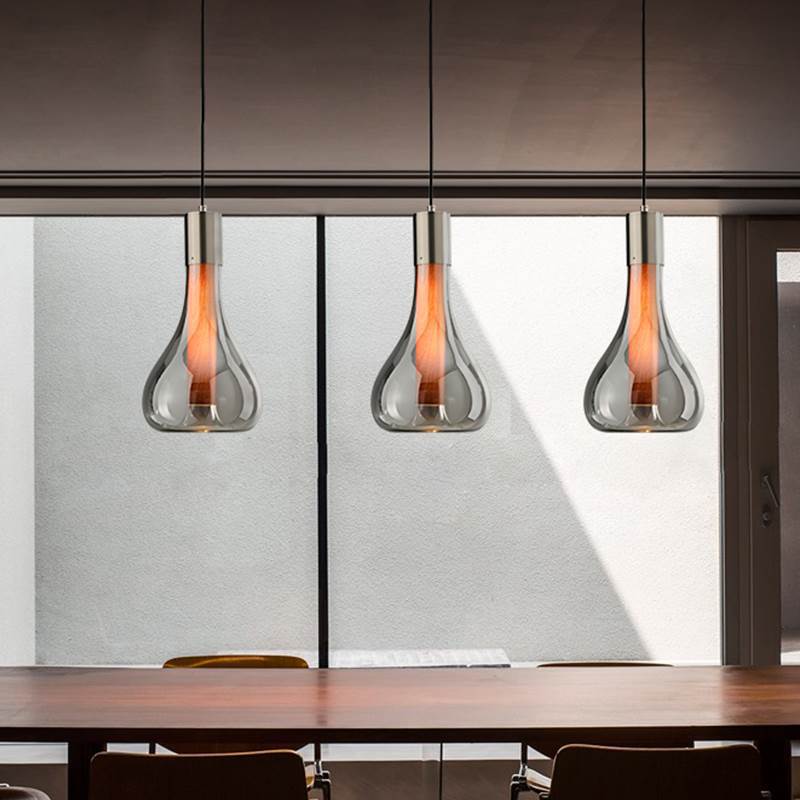 Elegante abstrakte LED-Kronleuchter