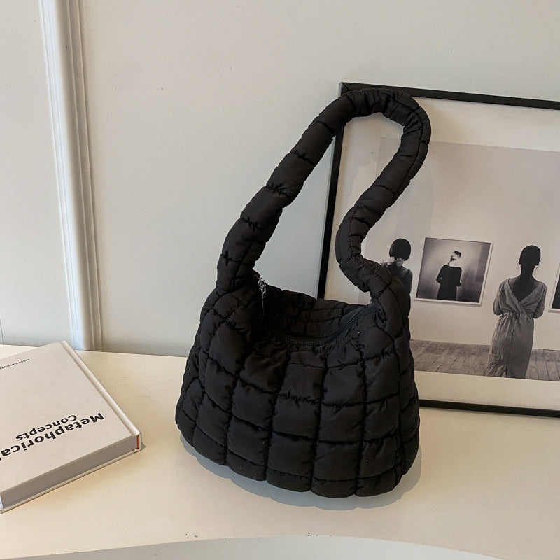 Gepolsterte Casual-Handtasche