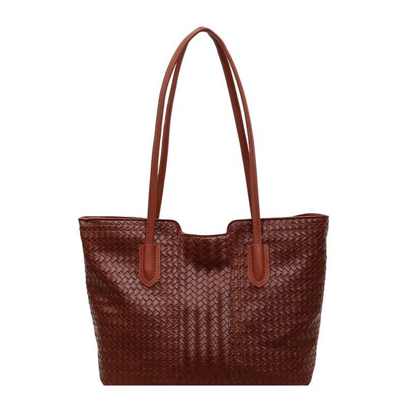 WoWoven Leder Tote Bag Brehn