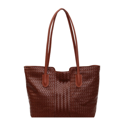 WoWoven Leder Tote Bag Brehn