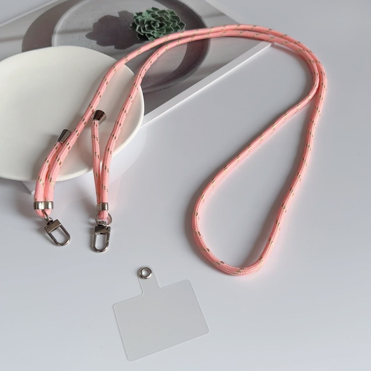 Farbige Dual-Clip verstellbare Lanyard Brehn