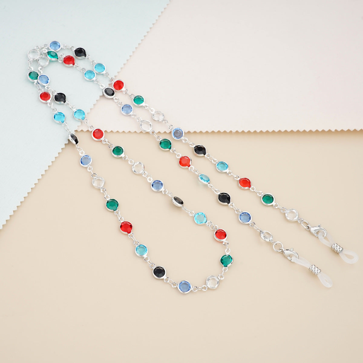 Edelstein-betonte Brillenband Brehn