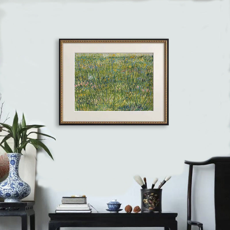 Gerahmte Impressionistische Blumenkunst