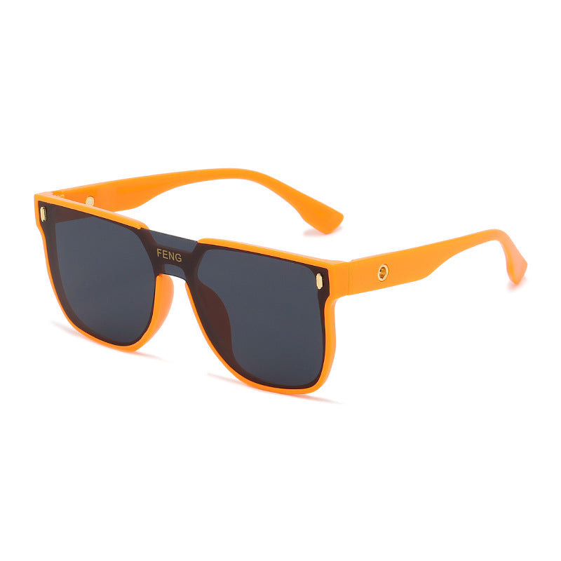 Damen modische Sonnenbrille im trendigen, geometrischen Design Brehn