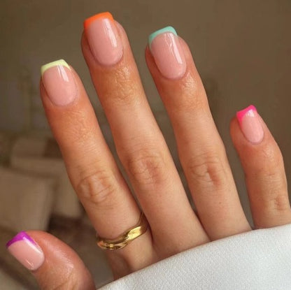 Elegante französische Spitzen-Acryl-Nagelverstärkungen Brehn 1789915301